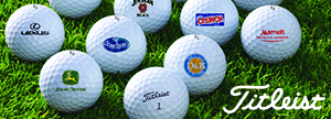 Customize Golf Balls for your Company or Club.